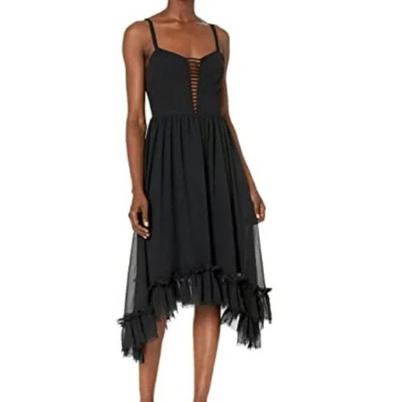 Dress the Population Kayla Sleeveless Midi Dress S - Picture 4 of 16